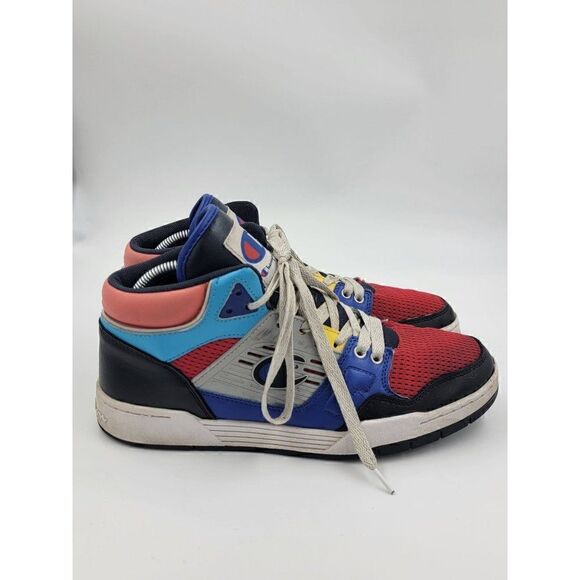 Champion 3 on 3 Block Hi Top Retro Basketball Shoes  | Men's Size 8.5 - Picture 1 of 10